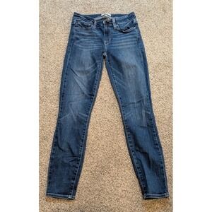 Paige Verdugo Crop Jeans Womens Size 26 Dark Wash Denim Pants